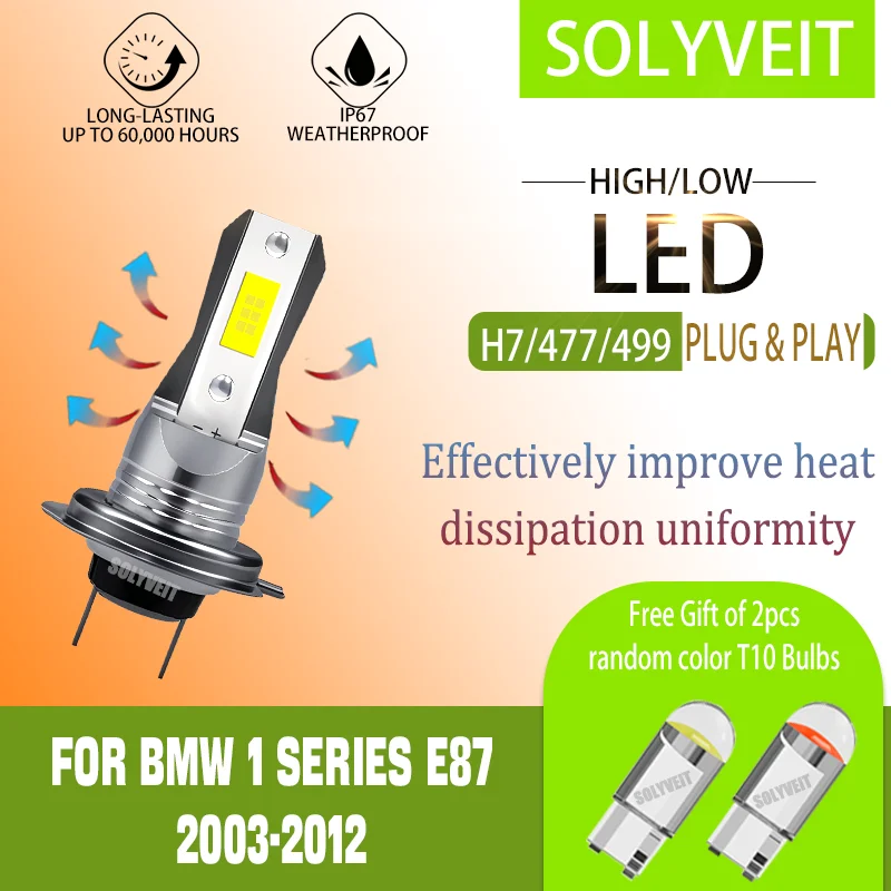 

New upgrade prioritizes 6000K excellence and ease For BMW 1 Series E87 2003-2012 2004 2005 2006 2007 2008 2009 2010 2011 2012