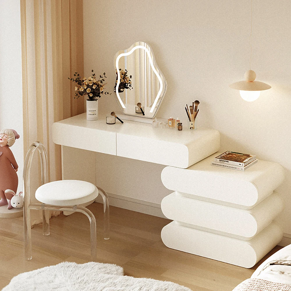 

Makeup Decoration Vanity Table Luxury Storage Bedroom Vanity Table Modern Tocador De Maquillaje MuebleBedroom Furniture