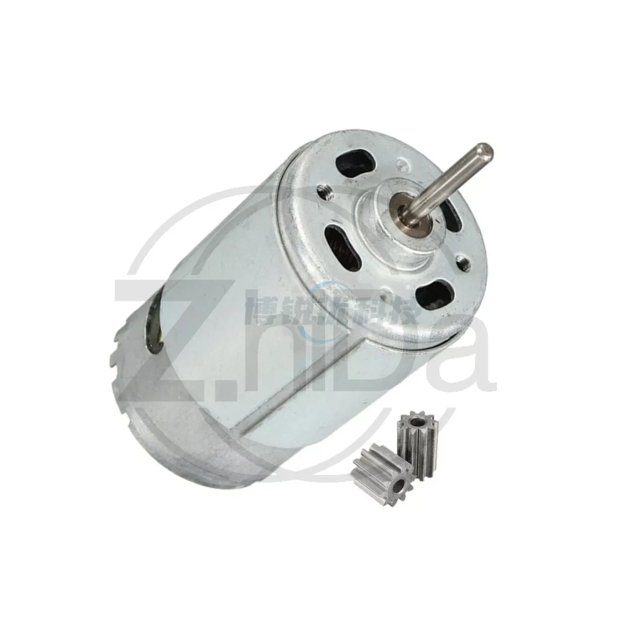 12V High Speed RS550 DC Motor, 10 Teeth 8.5mm Shaft Replacement Accessories for Stroller Toy  Power Tools