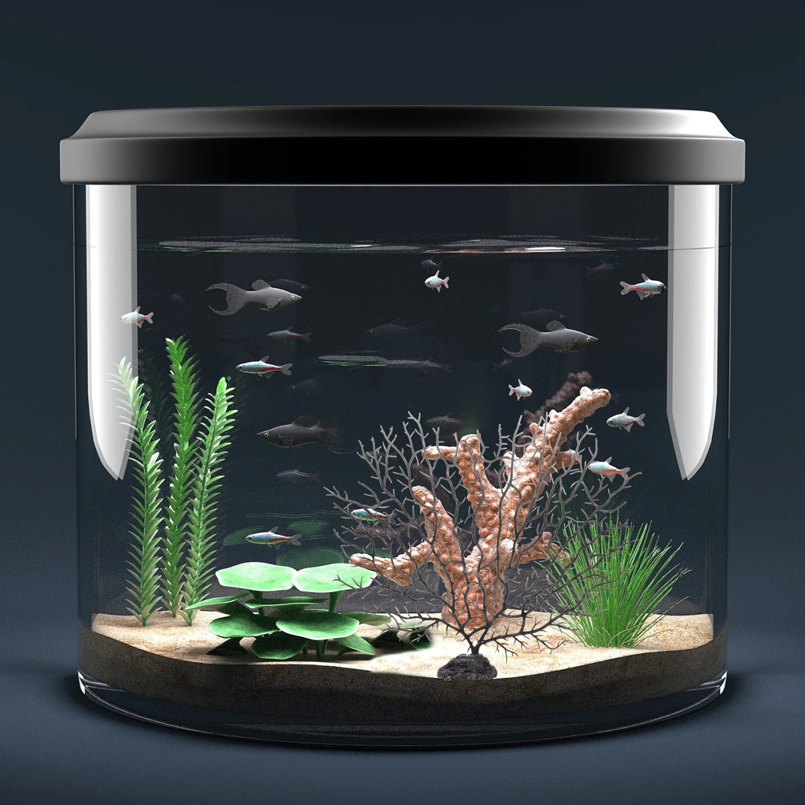 

Simulated Coral Tree Adornment Lifelike Artificial Plant Safe Plastic Aquarium Decoration Decorative Water Plants Fish Tank