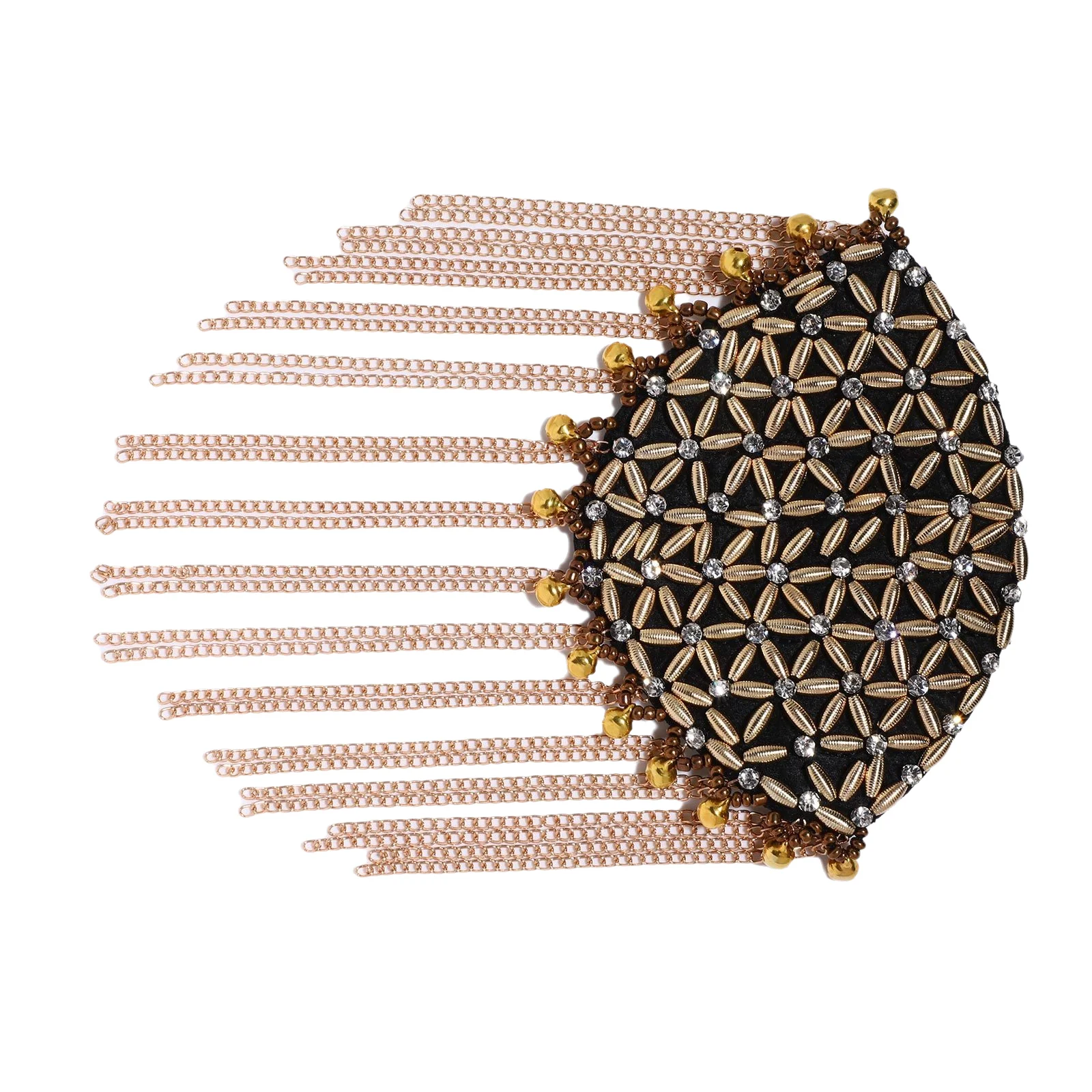 

Vintage Beaded Epaulettes Long Tassels Brooch Epaulet Pin Alloy Shoulder Epaulets Shoulder Badges Costume Accessories DIY Crafts