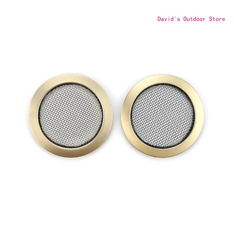 

2Pcs Sound Hole Inserts For Resonator Guitar Cigar Box Guitars Accessories Parts Metal Guitar Sound Hole Cover Inserts X3UA