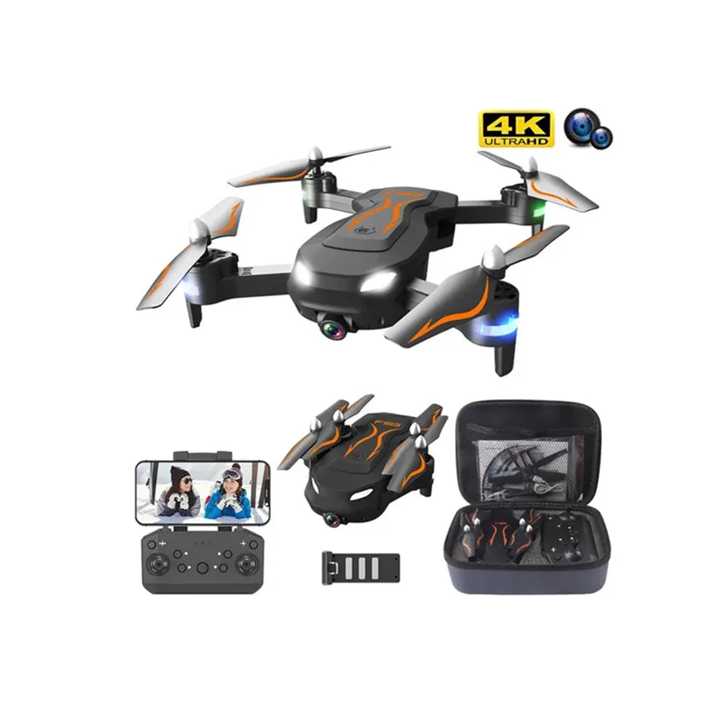 

F183 RC Mini Drone 4K HD Camera Wide Angle Aerial Photo WIFI FPV Optical Positioning Foldable Quadcopter Toys drone profissional