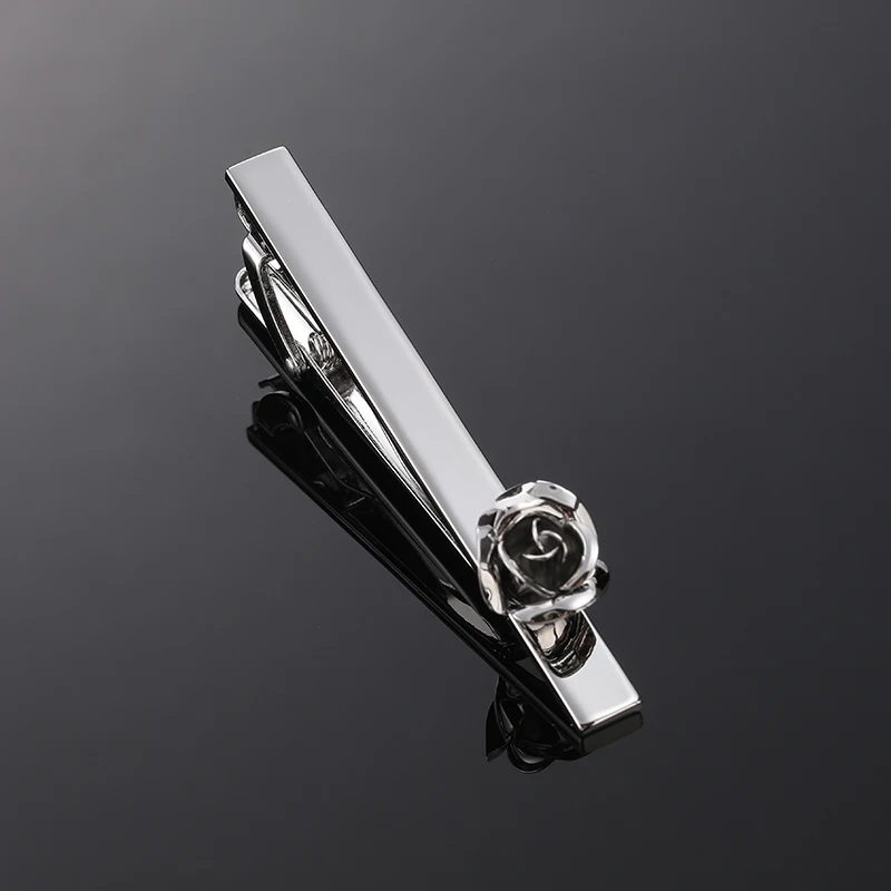 Shark Tie Clip Fashionable New Men\'s Shirt Tie Christian Cross Pin Rose Tie Clip, Manufacturer Direct Wholesale