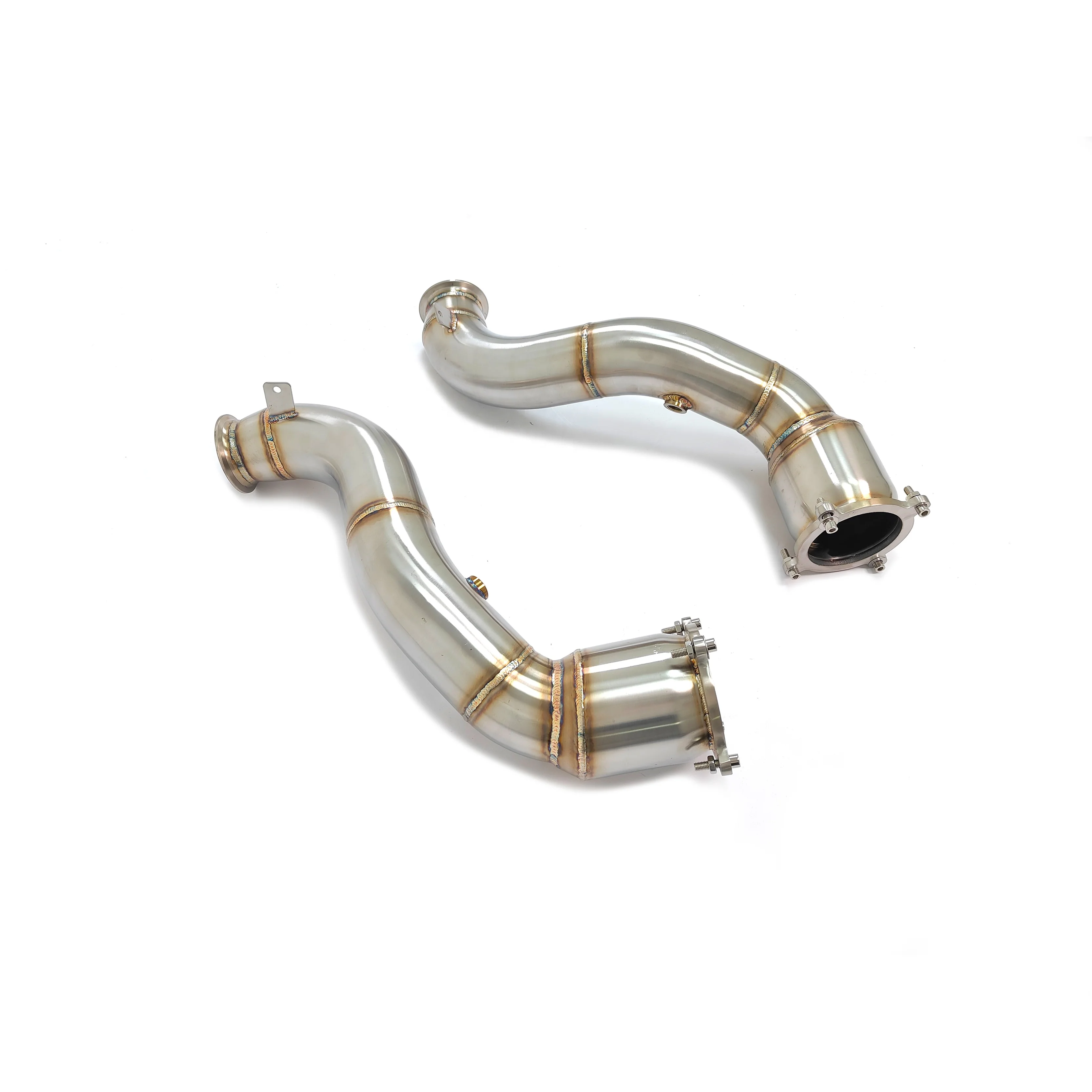 Auto Performance Parts High Flow Exhaust Downpipes with Catalytic Converter for McLaren 720S Tuning Exhausted System