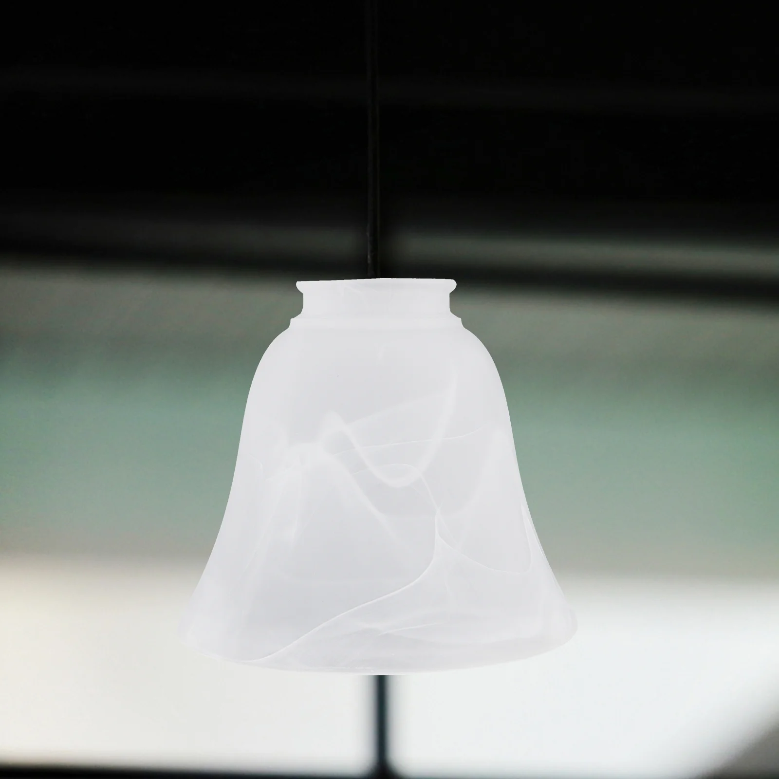 

Абажур Нежный стеклянный чехол для потолочного светильника Практичный аксессуар для домашнего освещения Матовый светильник Уникальный абажур