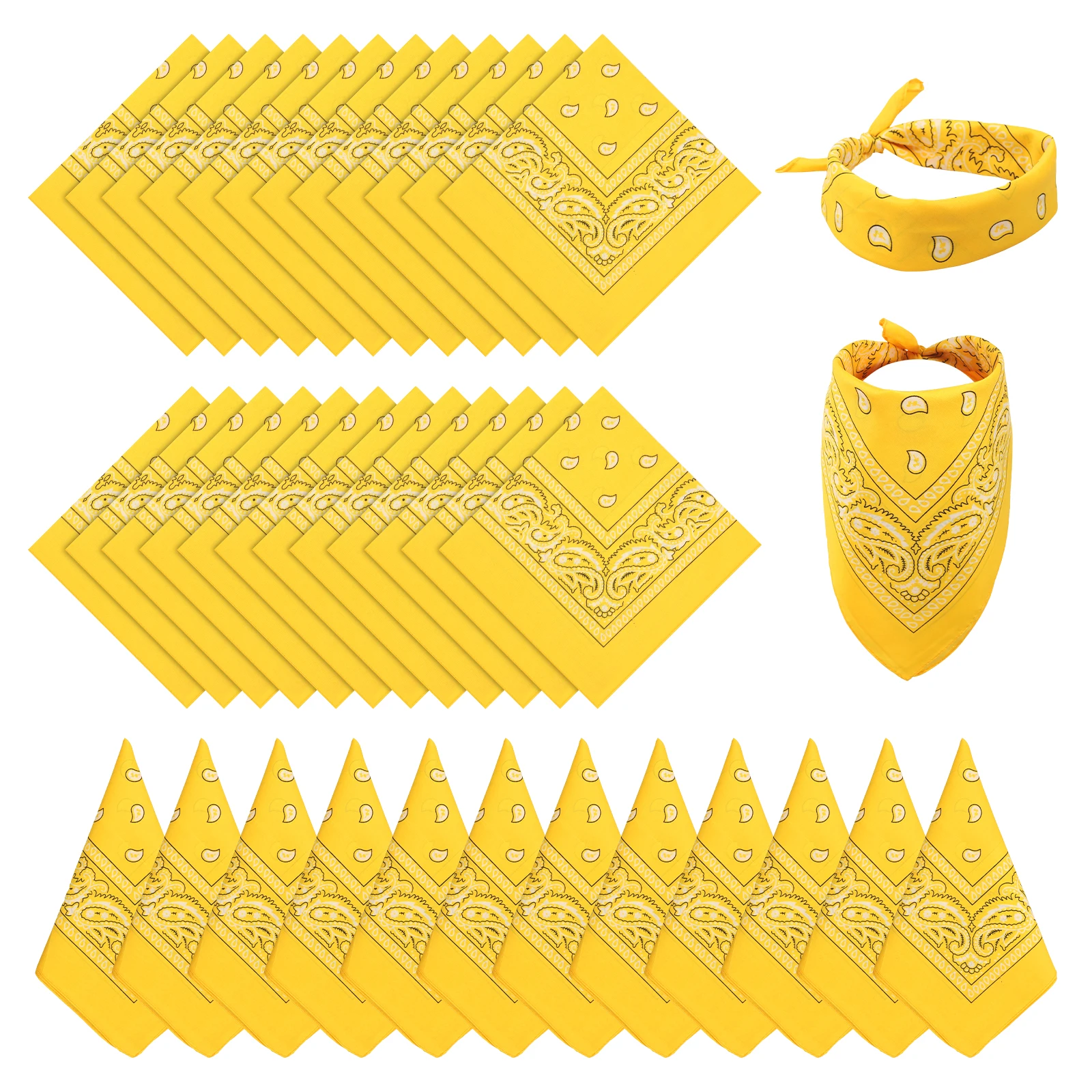 Women Bags Pack - 36 Pack Unisex Men Women Bandana