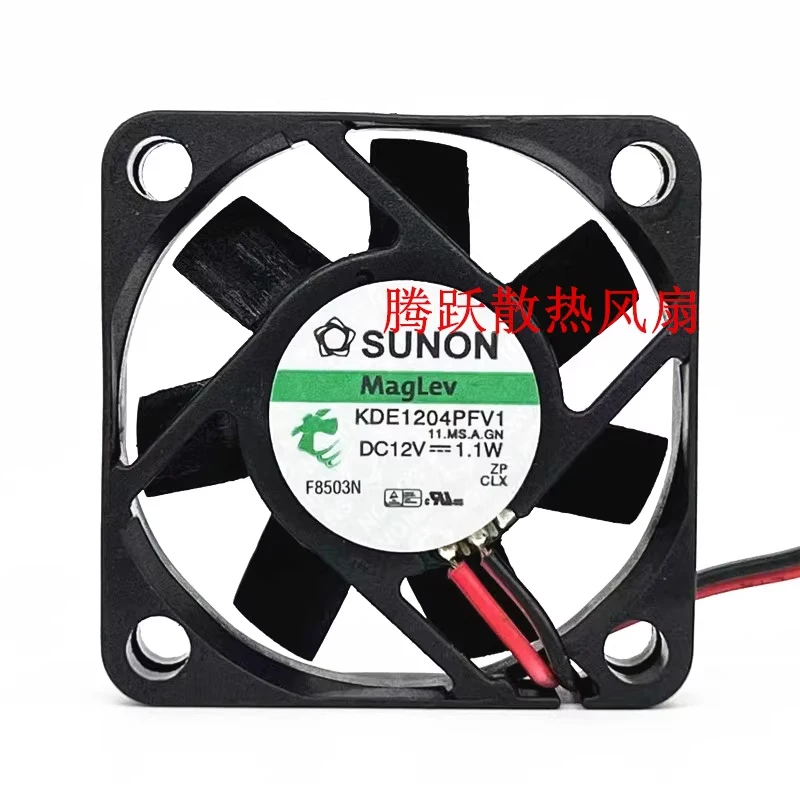 

HJY 1pcs SUNON KDE1204PFV1 DC12V 1.1W 4010 2-wire cooling fan 4cm