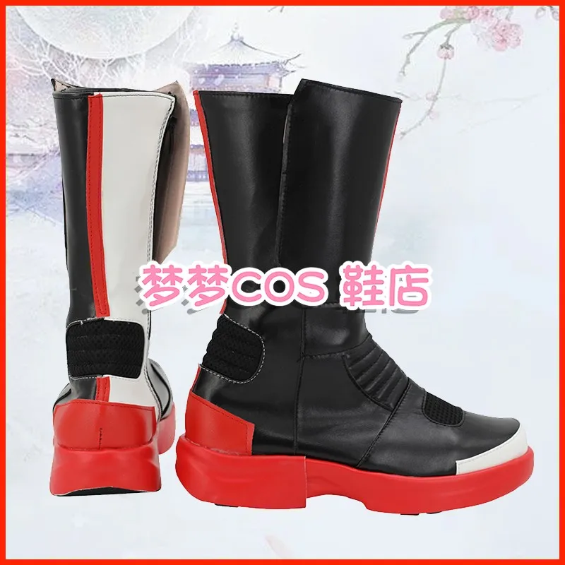 Mister Gioco di ruolo Fantastici scarpe Stivali Uomini adulti Costume di travestimento di Halloween Scarpe di carnevale