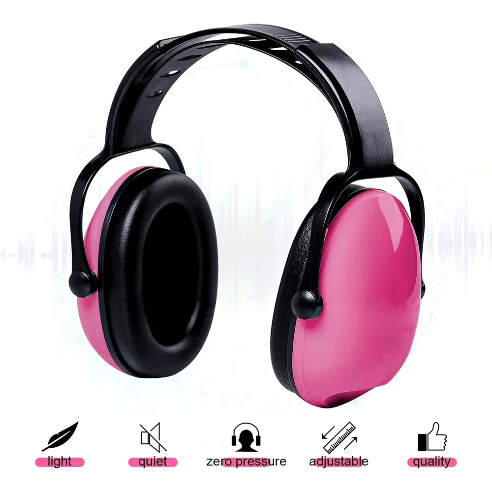 K50 เด็กป้องกันหู Earmuffs ความปลอดภัยการได้ยิน Muffs หูลดเสียงรบกวน Soundproof หูฟังเด็กป้องกัน