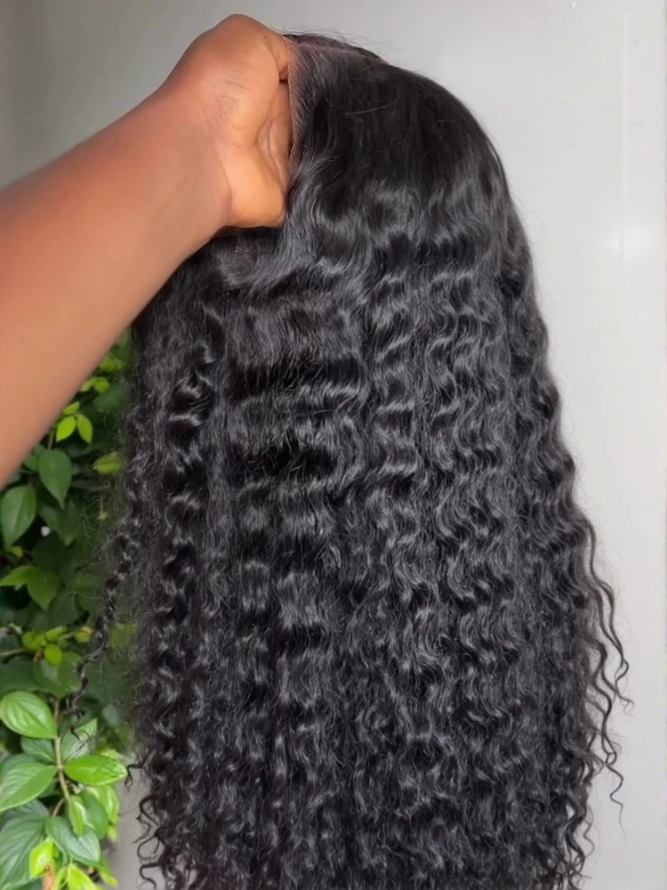 

30-дюймовые бесклеевые парики с глубокими волнами, человеческие волосы, готовые к ношению, 5x5 Hd, парик с кружевной застежкой, бразильский парик 13x6 Hd, кружевной фронтальный парик для женщин