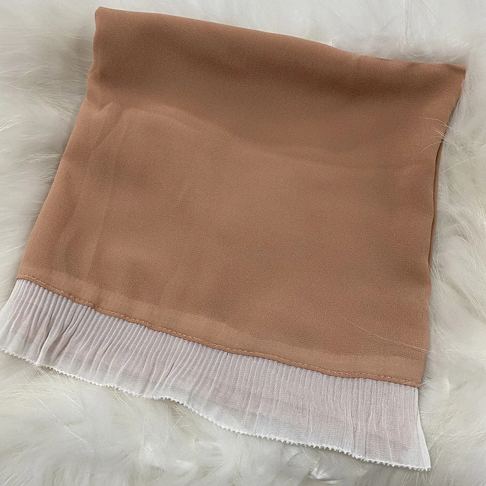 

Новые шифоновые хиджабы с жемчужной вышивкой, тяжелой промышленной вышивкой и кружевной отделкой, длинный легкий шарф, платок, шаль, тюрбан, хиджаб для женщин