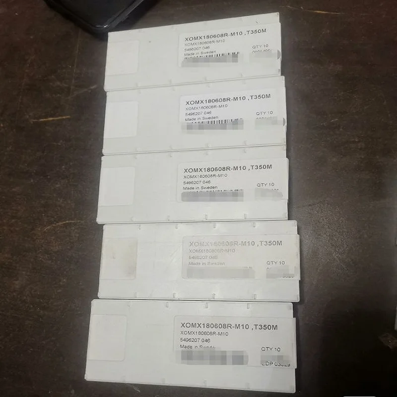 

Hard alloy cutting blades XOMX180608R-M10,MS2050