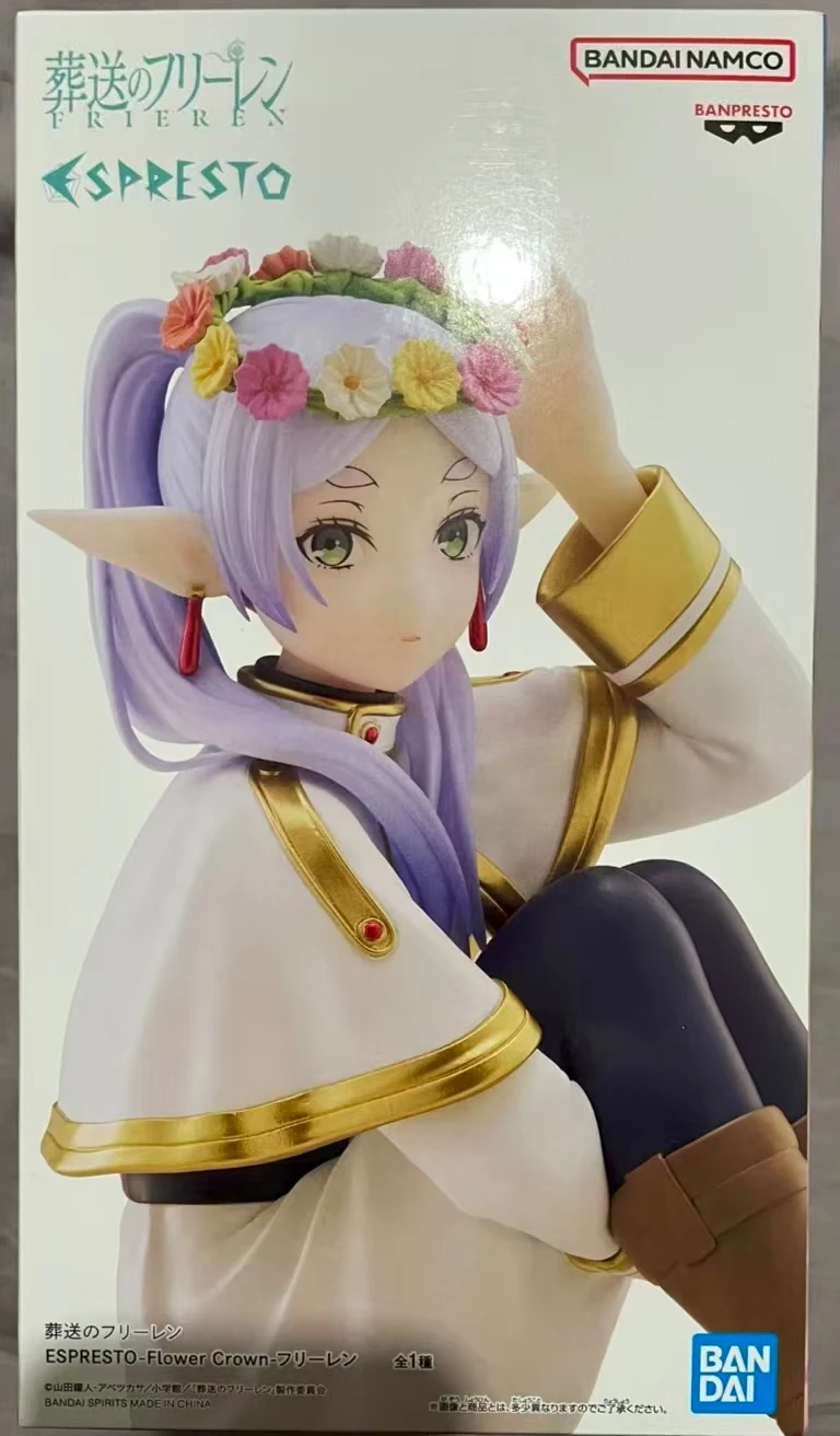 

【Оригинал】BANDAI BANPRESTO ESPRESTO Frieren:Beyond Journey's End - Цветочная Корона - Фрирен Красивая Кукла