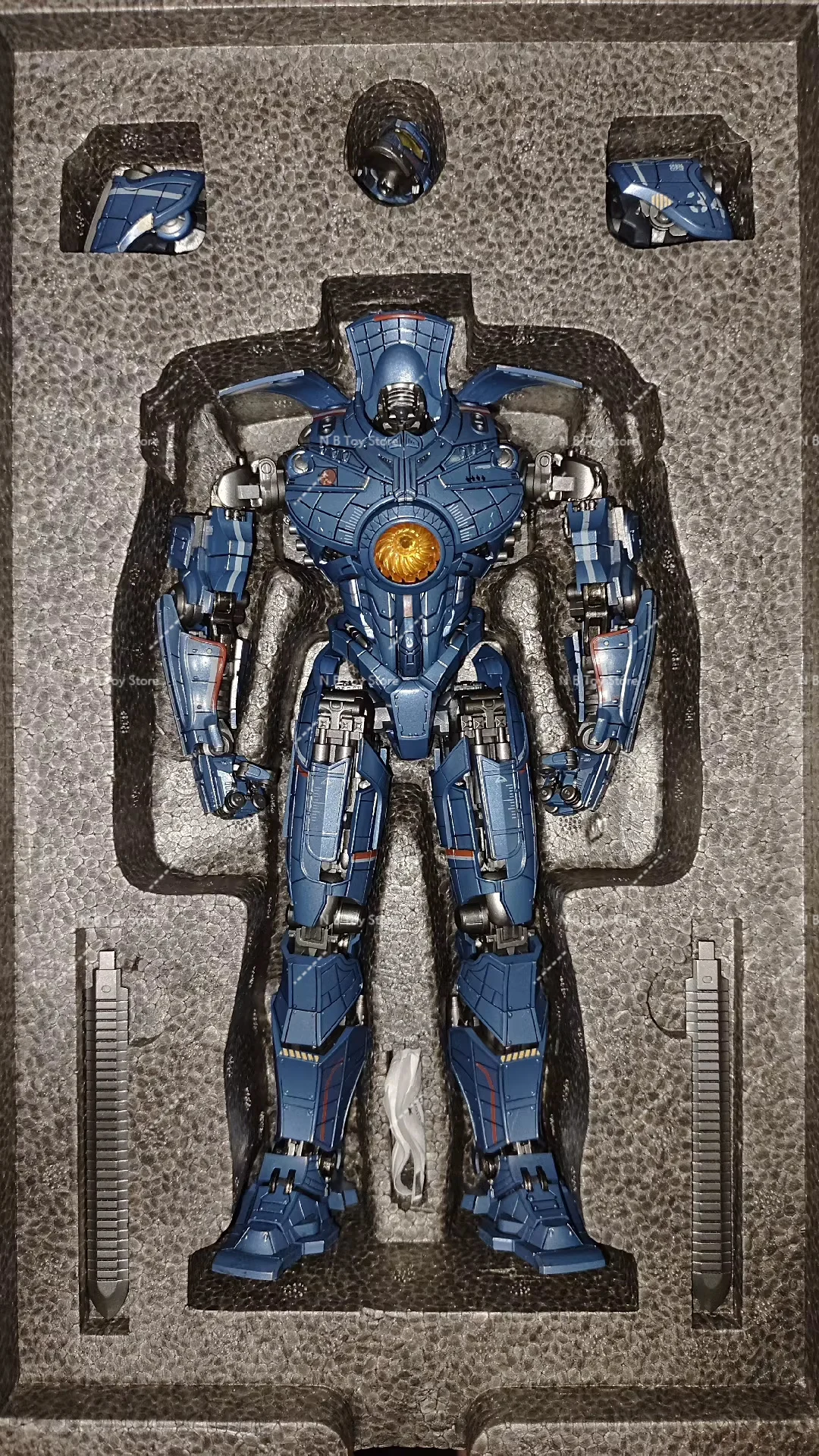 متوفر في المخزون Gong Gipsy Danger 25 سنتيمتر مجموعة من شخصيات الرسوم المتحركة المتنقلة نموذج اللعب ميكا شخصيات الحركة المنفصلة