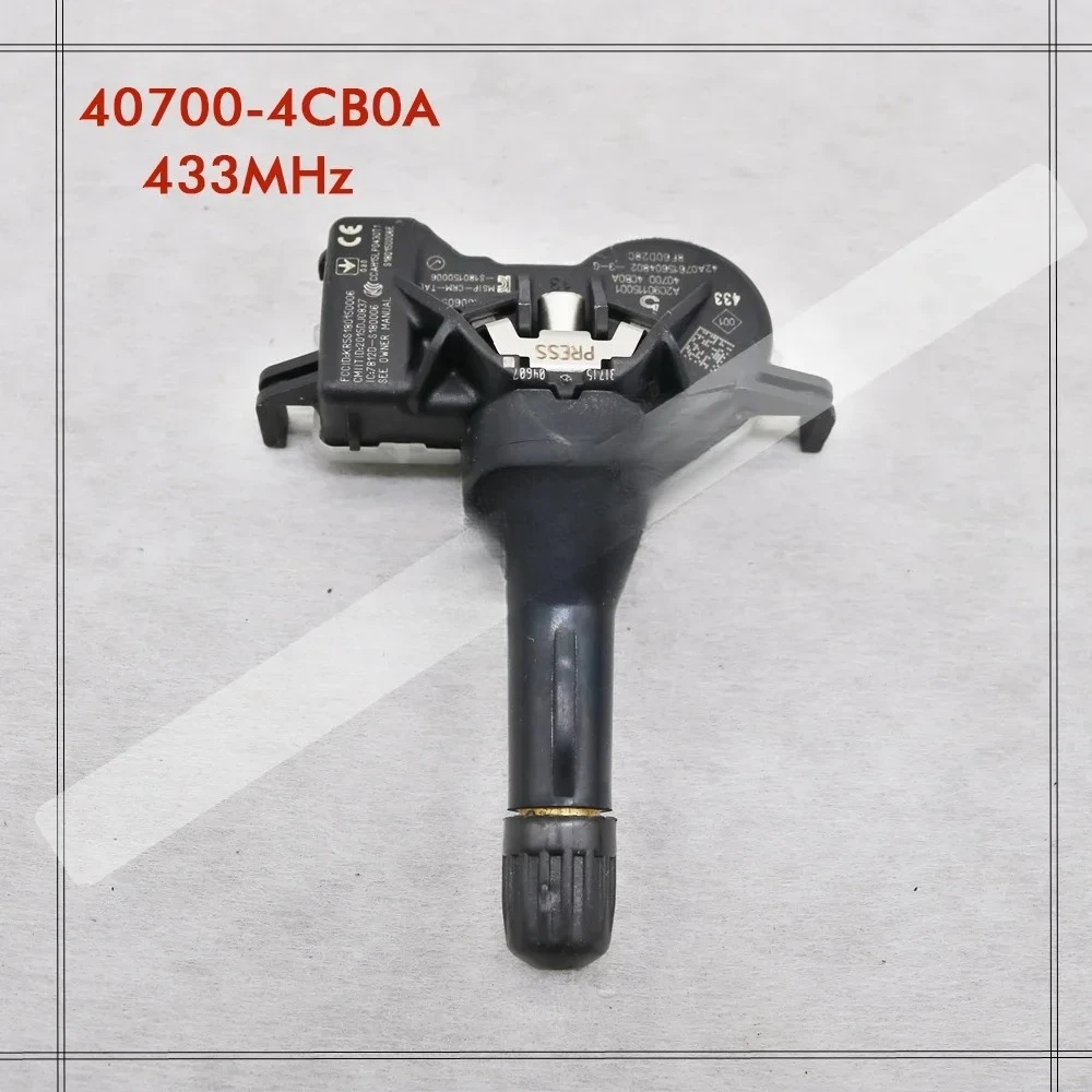 

TPMS NISSAN ДЛЯ NISSAN MICRA (K14) 2017-2023 Датчик давления в шинах TPMS 433 МГц МОНИТОР в шинах 40700-4CB1B 40700-4CB0A 40700-4CB1A