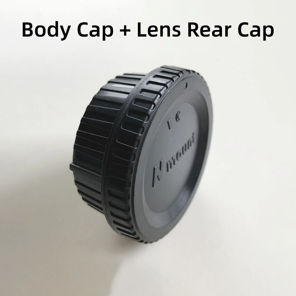 Camera Body Cap Rear Lens Cap Protective Cover For Nikon F‑mount DSLR Film Camera F4 F5 F6 D850 Dust‑proof Protector Replacement