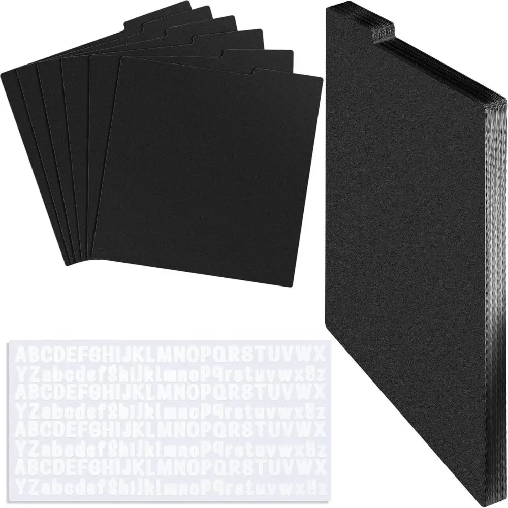 Black White Frosted Plastic Divider For Tool Cabinet Storage Insert Board Precise Adjustment Accessory With Sticker Kit