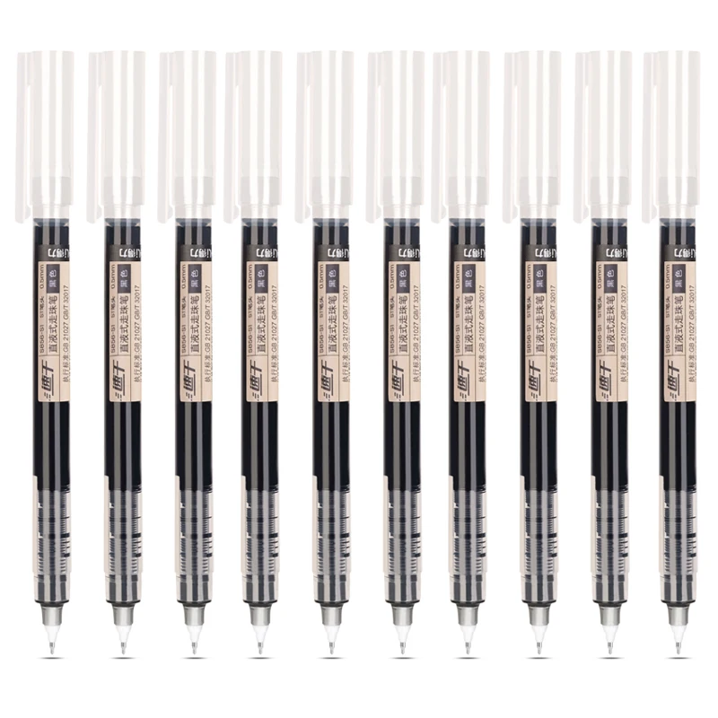 

10Pcs Needle Tip Gel Pens Set Smooth Liquid Ink for Journaling Note-Taking & Office School Stationery Supplies