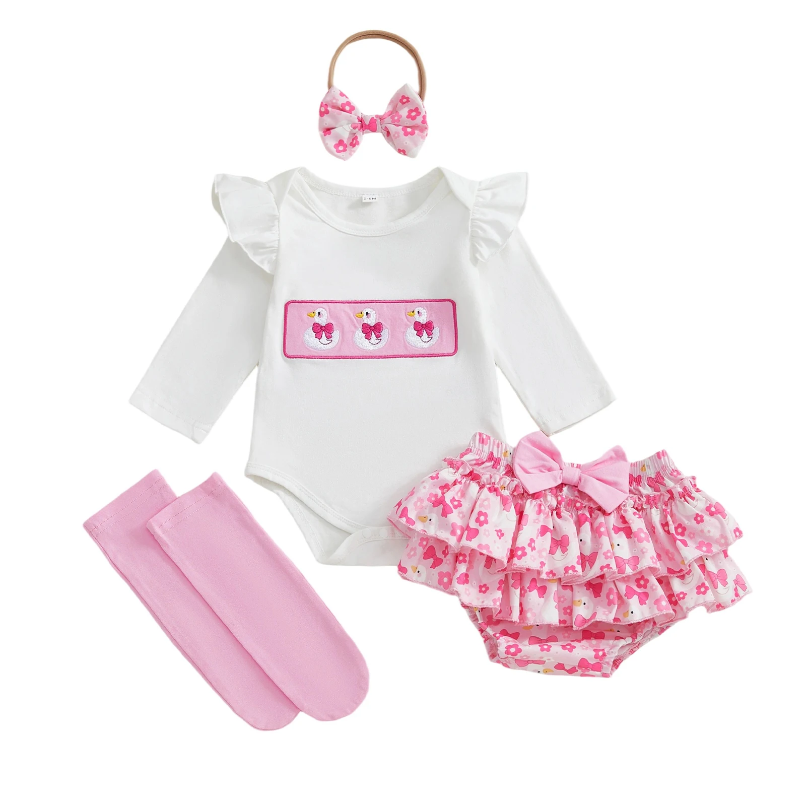 

Toddler Girl Winter Outfits Snowflake Print Hooded Jacket Fleece Lined Pants Pom Pom Beanie Mittens Scarf Set Warm Boots