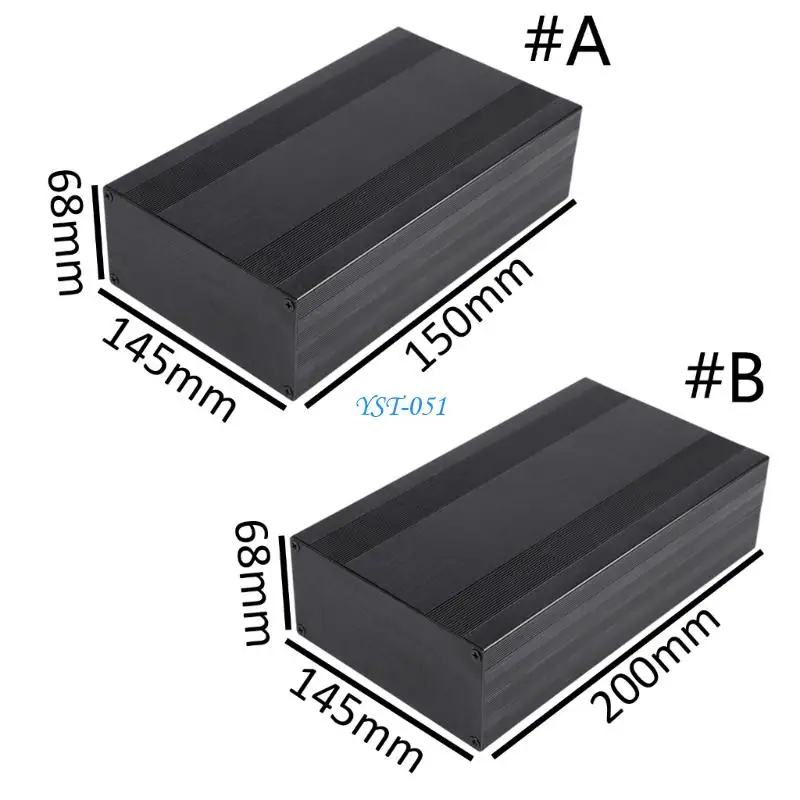 E15A Additional Aluminum Mixture Split Pen for Electronic Projects with Two Mounting Plates Easy Assembly and Multiple
