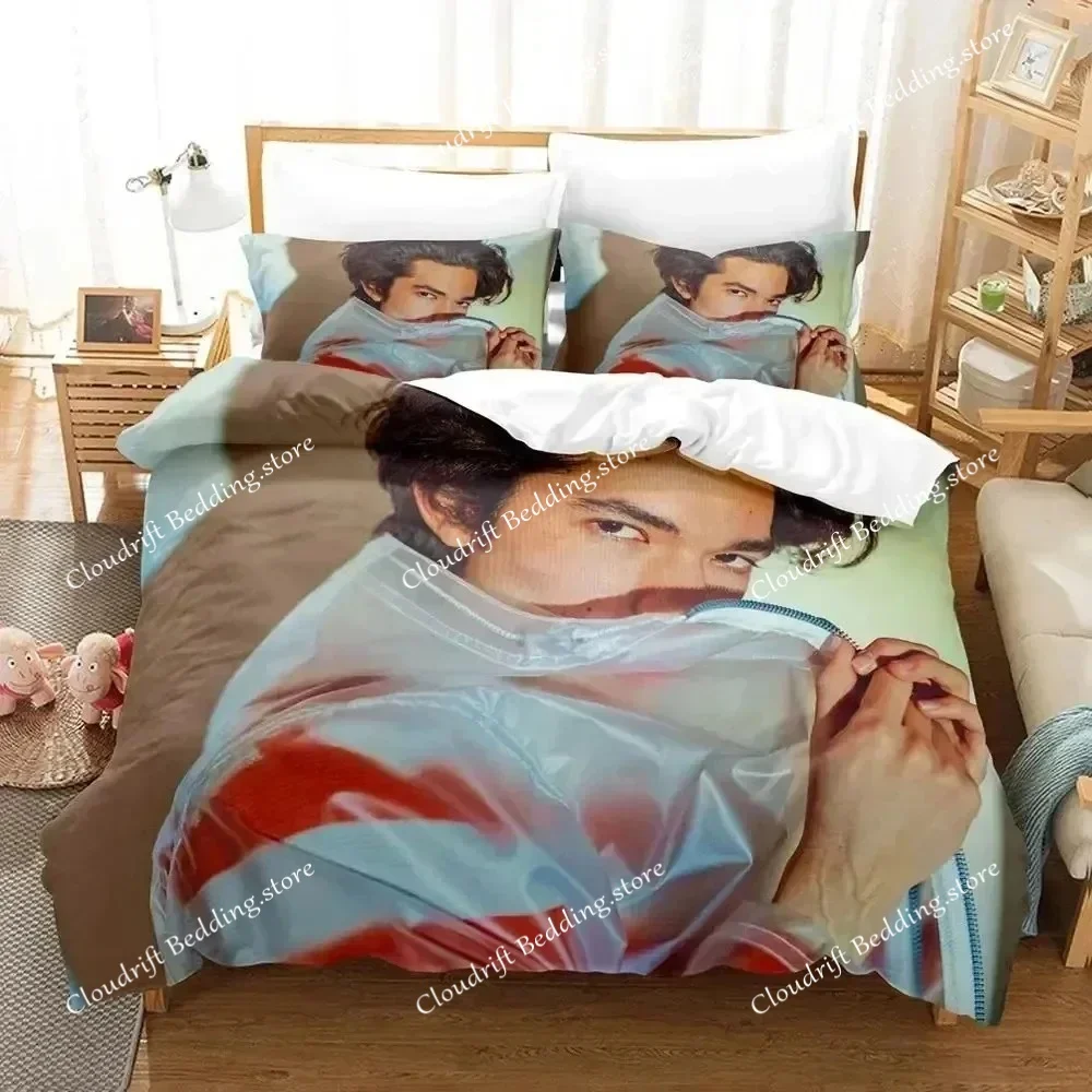 3D Print Singer Conan Gray Bedding Set Duvet Cover Bed Set Quilt Cover Pillowcase Comforter King Queen Size for Boys Adult