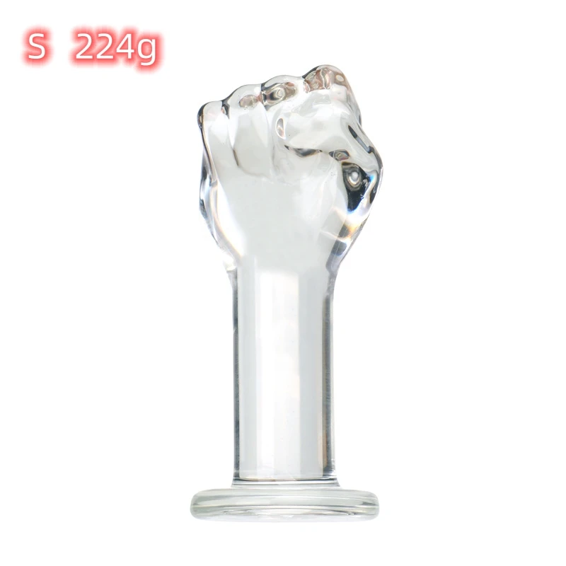 VaHppy Large Glass Anal Plug 5-6.5cm Fist Modeling Fisting Sex Sex Toys Masturbators Anal Extension Training 18+