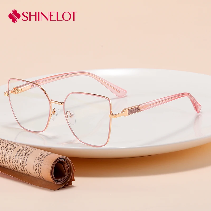 

81523 High Quality Cat Eye Eyeglasses Female Eye Protection Glasses Youth Style Best-Selling Eyewear Mother's Birthday Gift