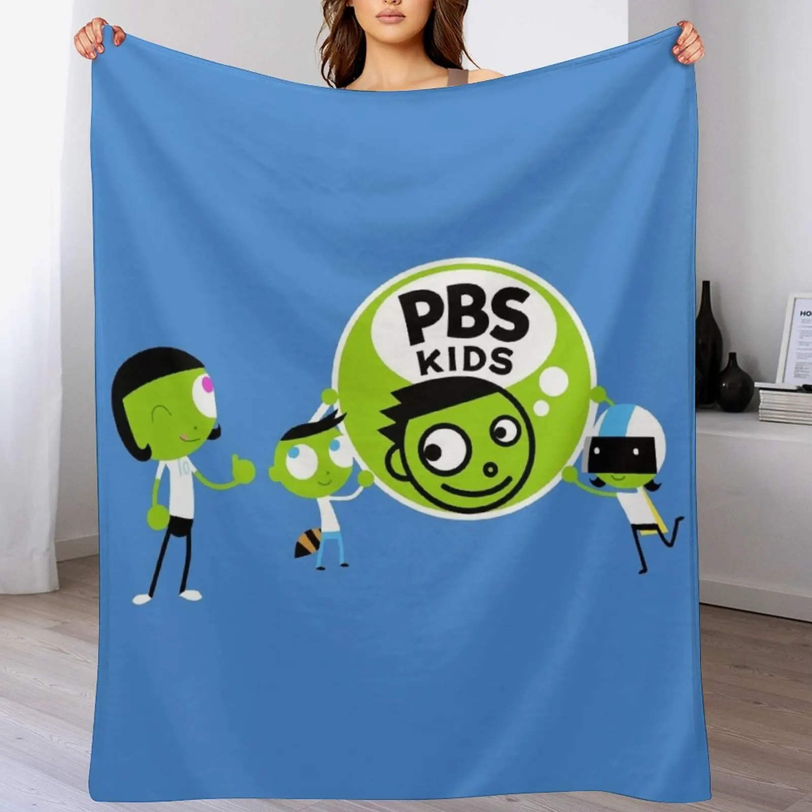 

royal PBS Kids 2 gifted Throw Blanket Soft Sherpa Fleece Warm Blanket for Winter