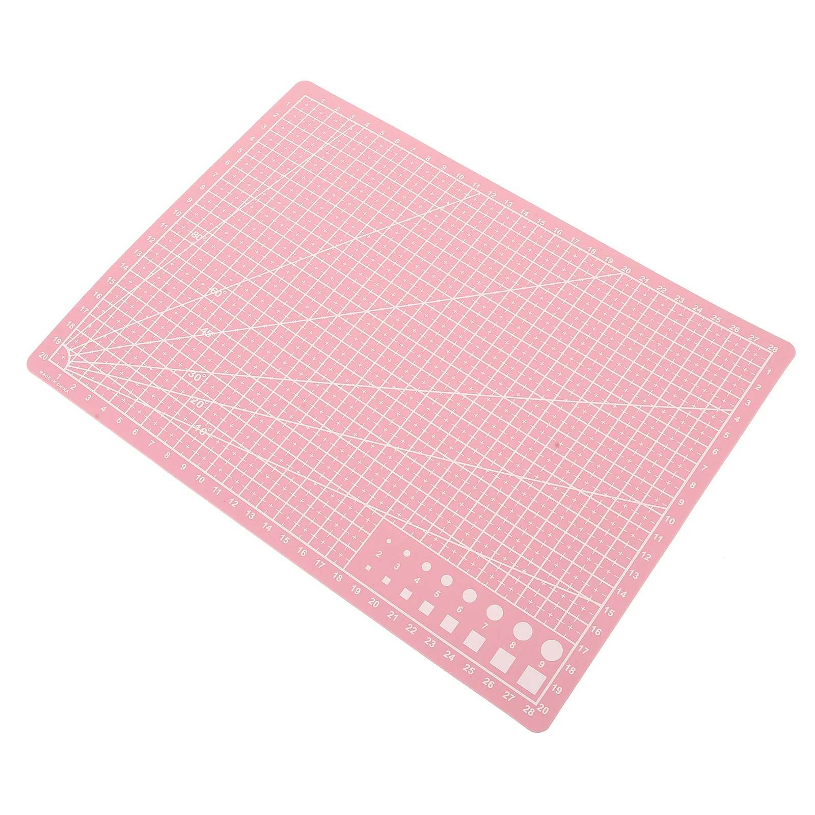 4pcs A4 Size Cutting Mat Double-Sided Non-Slip Plastic Cutting Board For Craft Diy Paper Sewing Quilting Engraving Projects