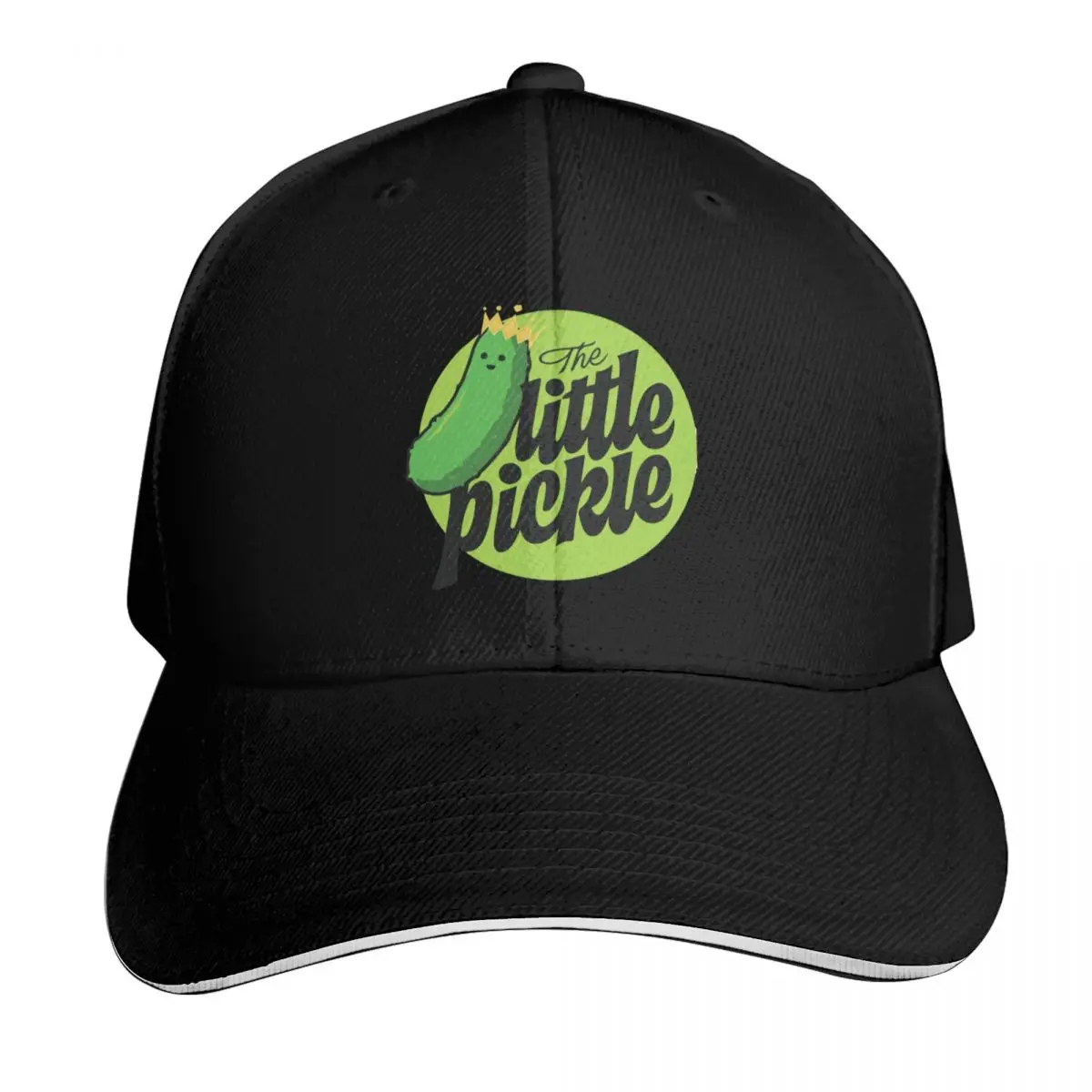 pickle christmas lights Queen Baseball Cap Streetwear Hip Hop Trendy Vintage Retro Embroidered Lightweight Packable