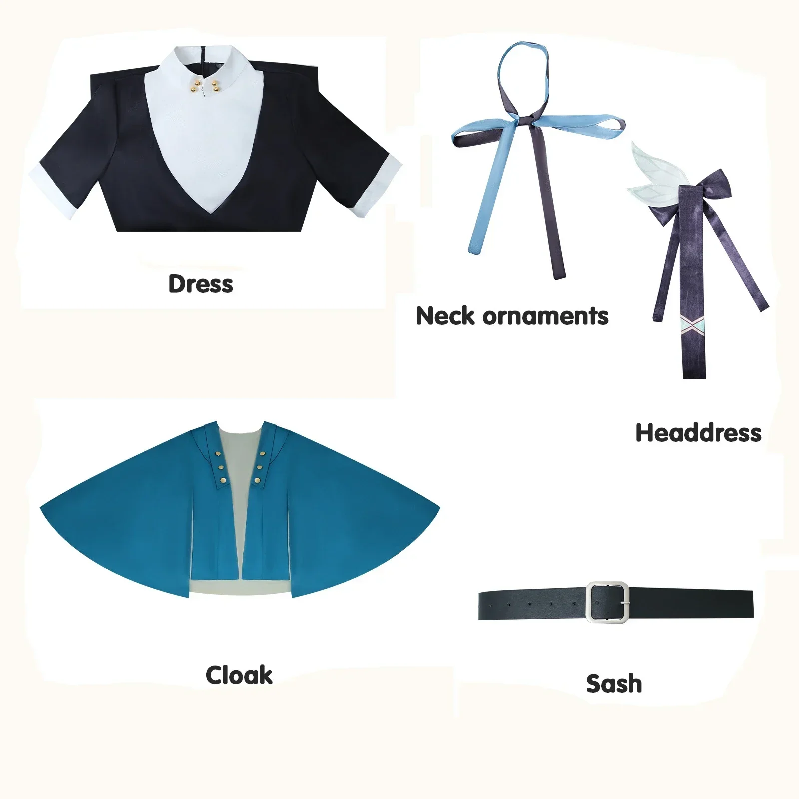 Game Honkai Star Rail Firefly Cosplay Costume Adult Women Dress Cloak Suit Halloween Outfit Uniform Party Performance