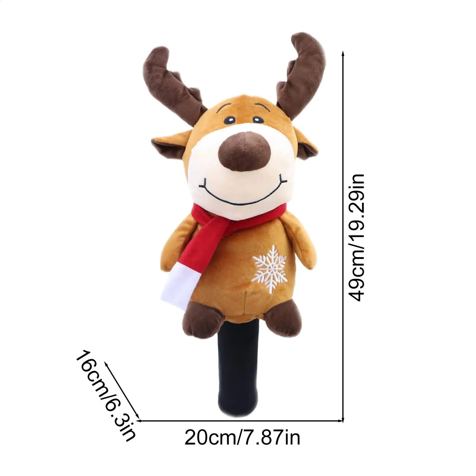 غطاء رأس نادي الجولف غطاء رأس نادي الجولف لعيد الميلاد كم وودز واقي للنساء والرجال ممارسة نطاق القيادة في الهواء الطلق