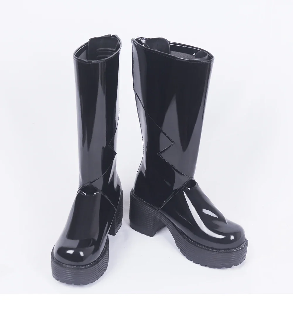 Tokyo Ghoul Kirishima Touka Cosplay Boots Shoes Black Custom Made