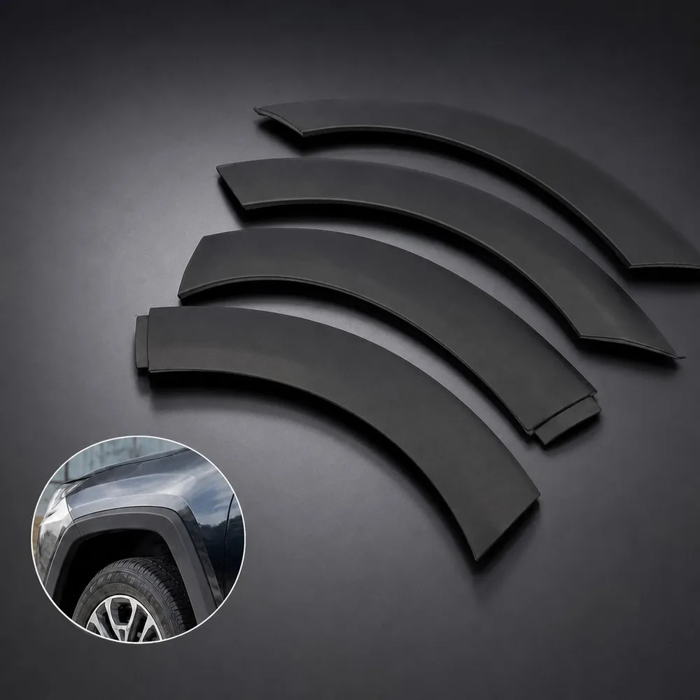 Front Wheel Eyebrow Fender Baffle Guard Trim for 2002-2008 MINI R50 R52 R53, Anti-Scratch ABS Car Styling Exterior