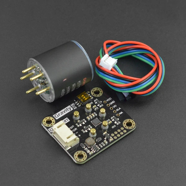 Gravity: CL2 chlorine sensor (factory calibrated) - I2C & UART