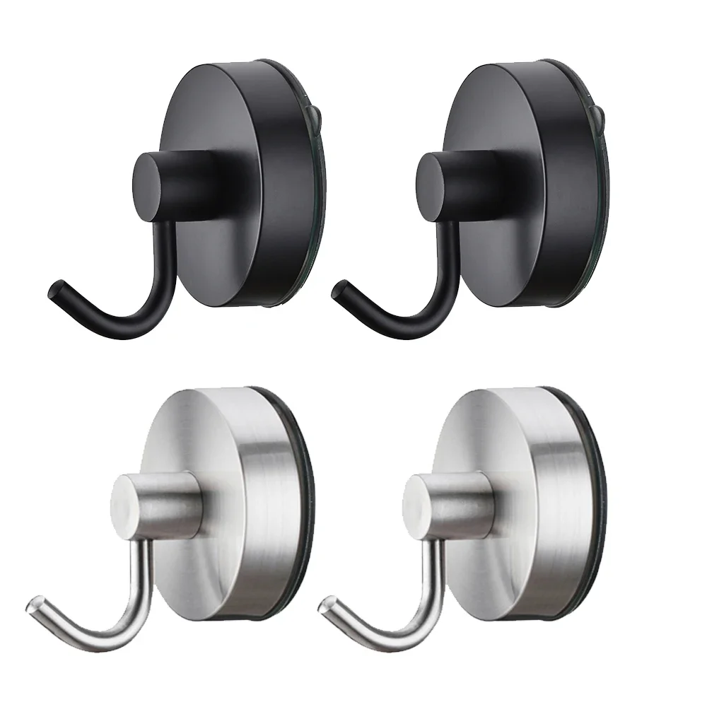 2/4/6 PCS Door-Use Hook, Durable Suction Hook, Key-Use Hook, House-Use Hook Suitable for Kitchen, Living Room, Bathroom and etc.