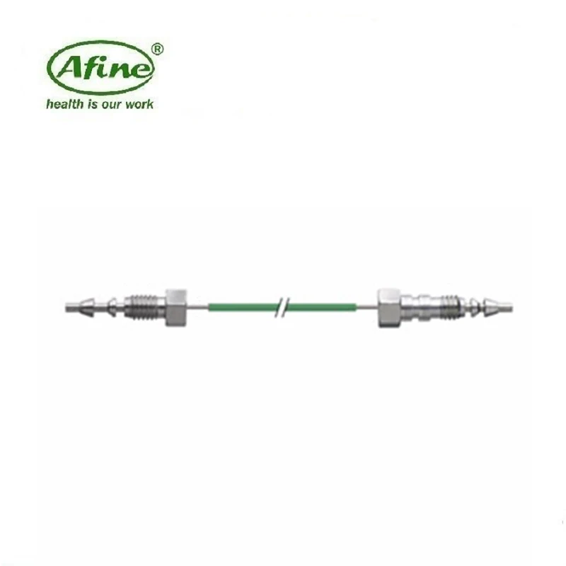 AFINE Agilent Standard System Capillary، 1200 بار، 1290,5500-1217 أنبوب شعري من الفولاذ المقاوم للصدأ، 0.17 × 900 مم، SI/SX، ps/ps