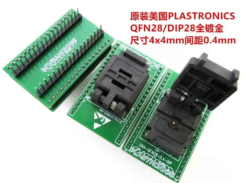 Clamshell QFN20 QFN28 bench Burn Burn-in Block Test pemrograman Block cketstest bench