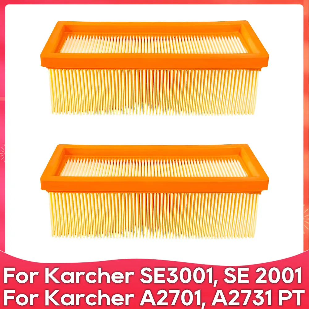 Compatible For ( Karcher SE 3001, SE 5.100, SE 6.100, SE2001, 2501, 2701, 2801, K3001, 6.414-498 ) Vacuum Cleaner Filter Part