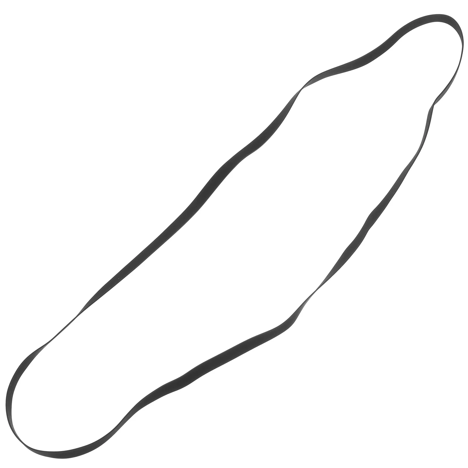 Black Vinyl Record Player Belt Rubber Cassette Drive Belt For Tape Recorder Repair Replacement Durable Smooth Transmission