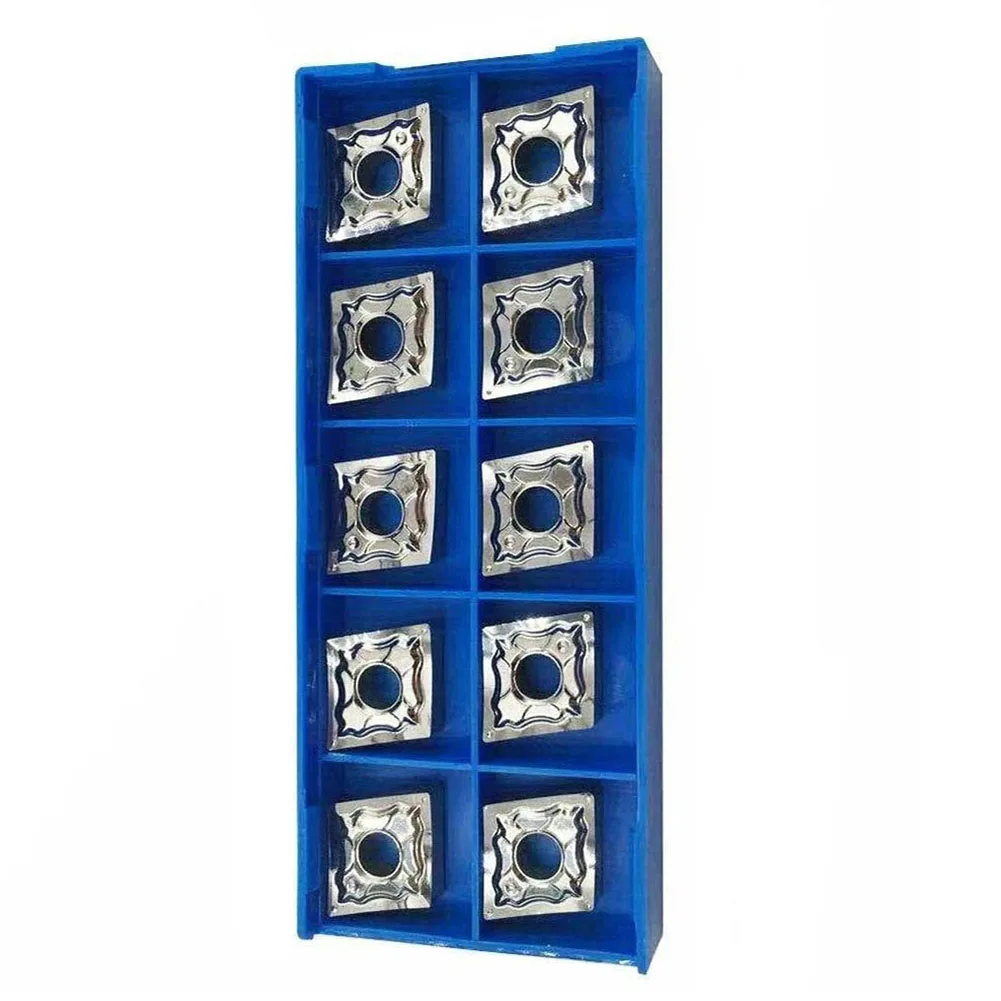 

10pcs CNMG120408-HA CNMG432 Cemented Carbide Turn Insert For Roughing Semi-finishing Aluminum Alloys