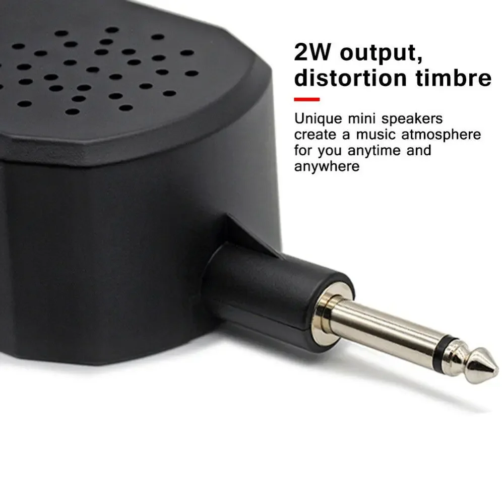 

Joyo Ja-01 Мини-гитарный усилитель для наушников с эффектом искажения — выход 3,5 мм для бесшумной практики электрогитары