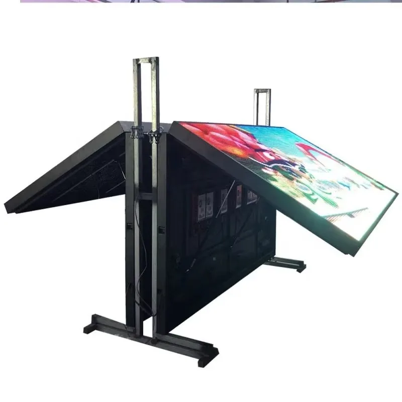 P4 P5 P6 P8 P10 Outdoor Double Sided Full Color LED Display Advertising Digital Signage SDK IP65 2 Year Warranty Retail