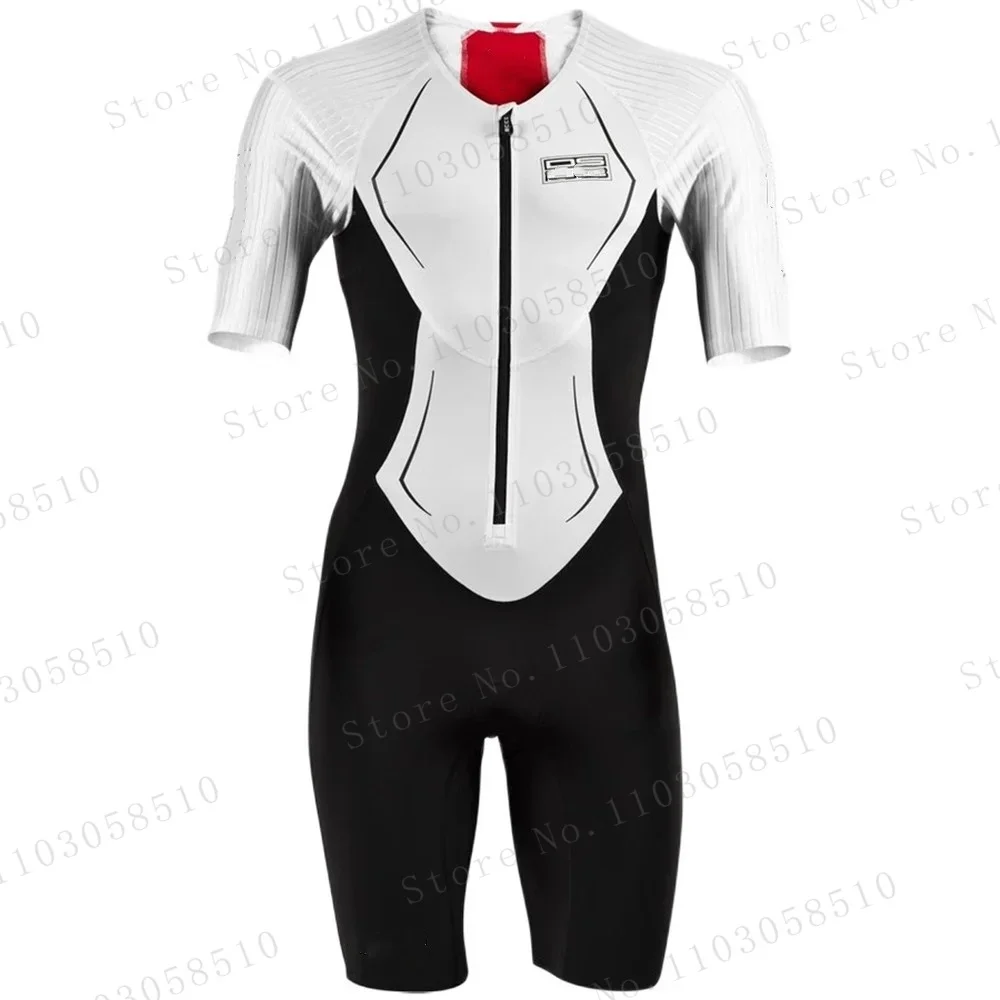 2024 Men's Bicycle Jumpsuit Quick Dry Triathlon Mountain Sportswear Suit Cycling Skinsuit pro Mtb Riding Bodysuit Ropa Ciclismo