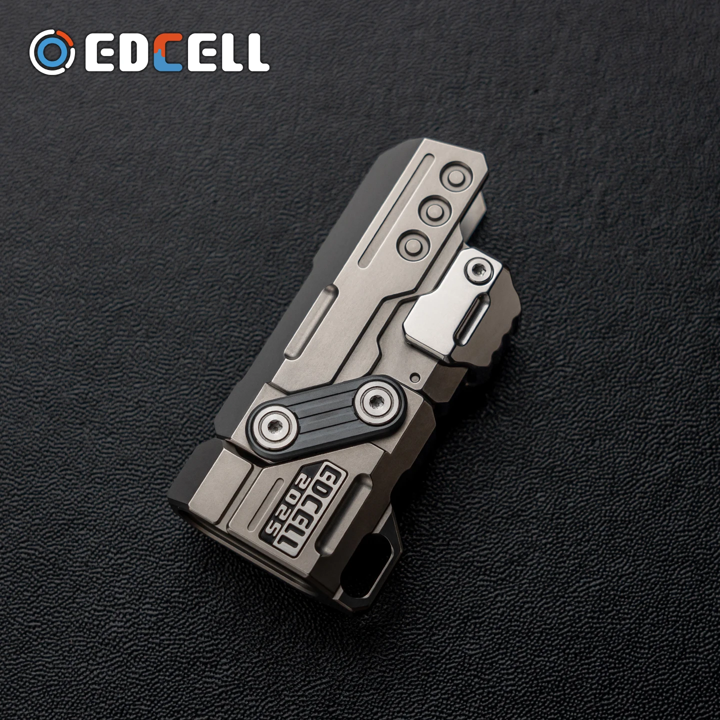 EDCELL IFRIDUS EDC フィジェット スライダー ファイア シェル メタル