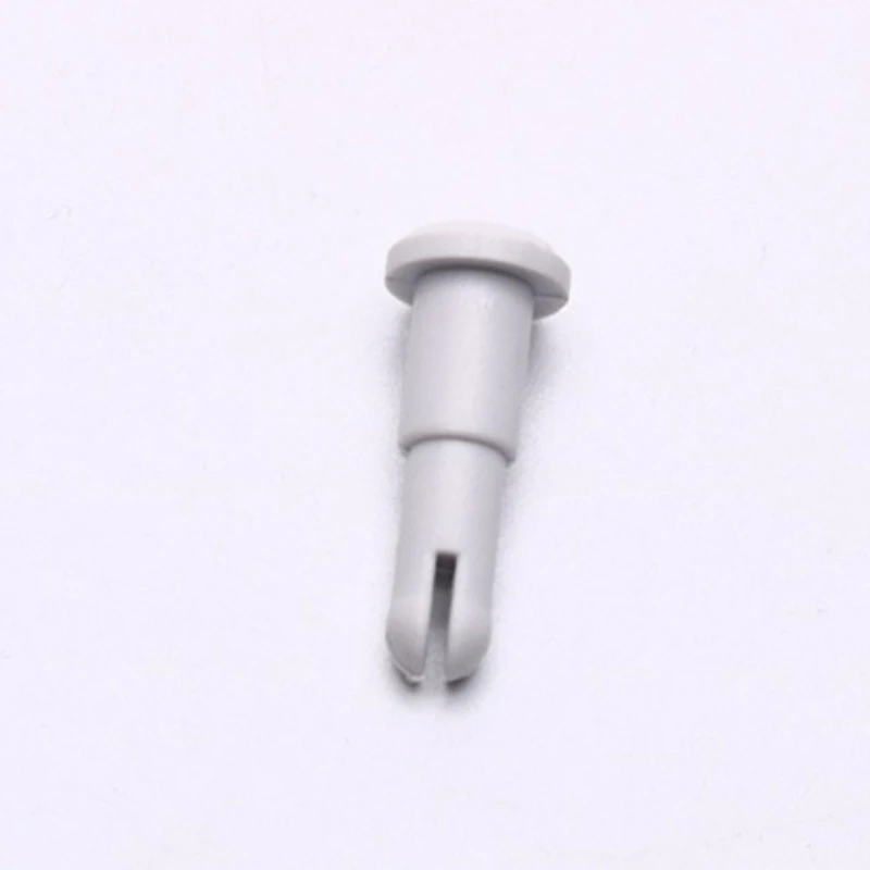 زوج من البلاستيك الأبيض لراحة الجبين ملحق مسند الجبين ورقة تحديد قضيب مقياس انكسار العيون مشبك ورق دبوس تثبيت دبوس