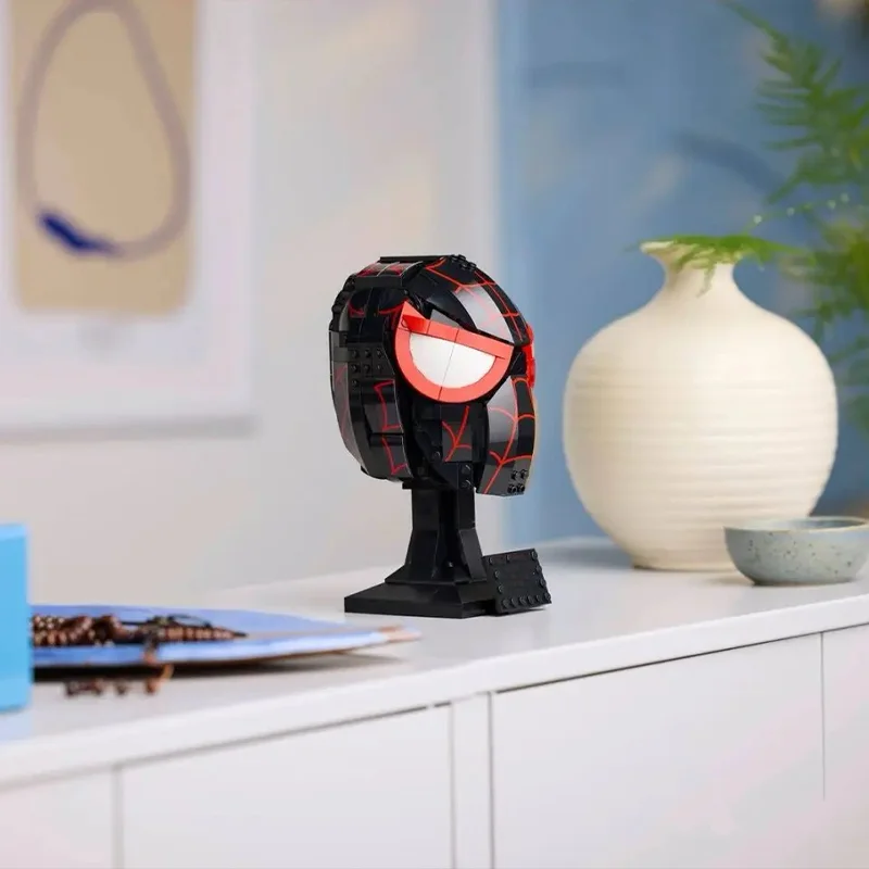 Moc capacete blocos de construção montar brinquedo 76329 capacete modelo compatível 487 pçs presente criativo para presentes de aniversário