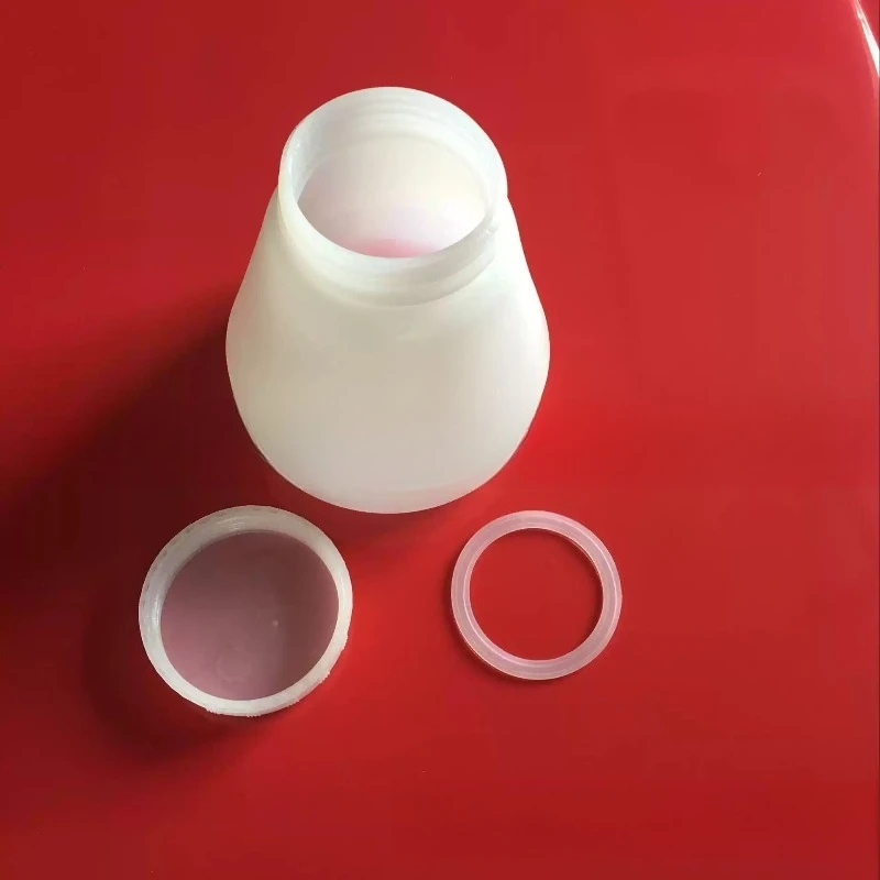PC02 PC03 Powder Hopper Cup, Powder Coating Plastic Feed Bottle for Electrostatic Powder Spraying Machine