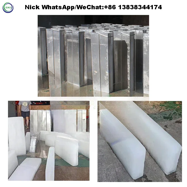 0.3 Ton Brine Block Ice Maker Ice Making Machine Ice Block Machine